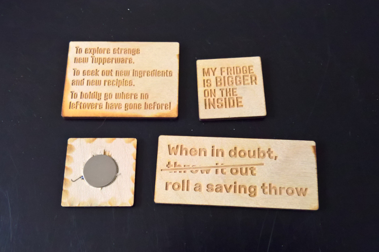 Example of some custom neodymium magnets